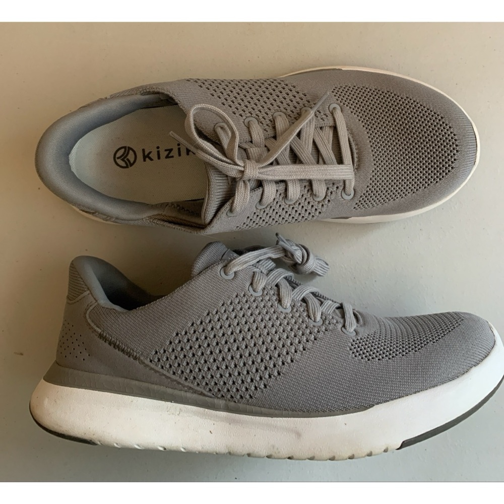 Kizik Gray Men’s Tennis Shoes Size 8